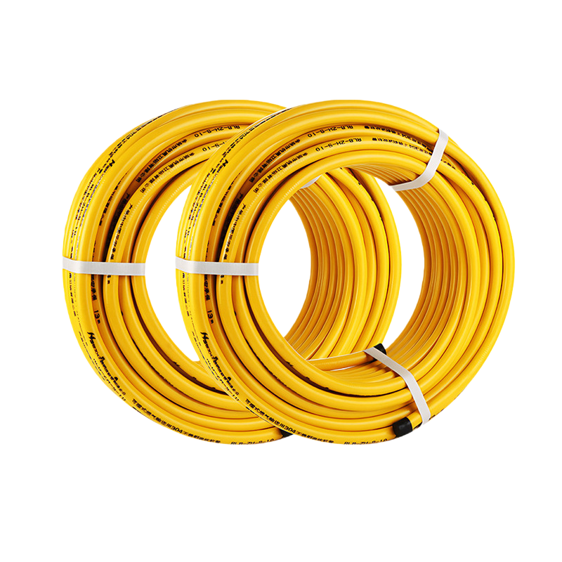 PVC Gas Hose" label (text displayed on a light background, indicating the product type)