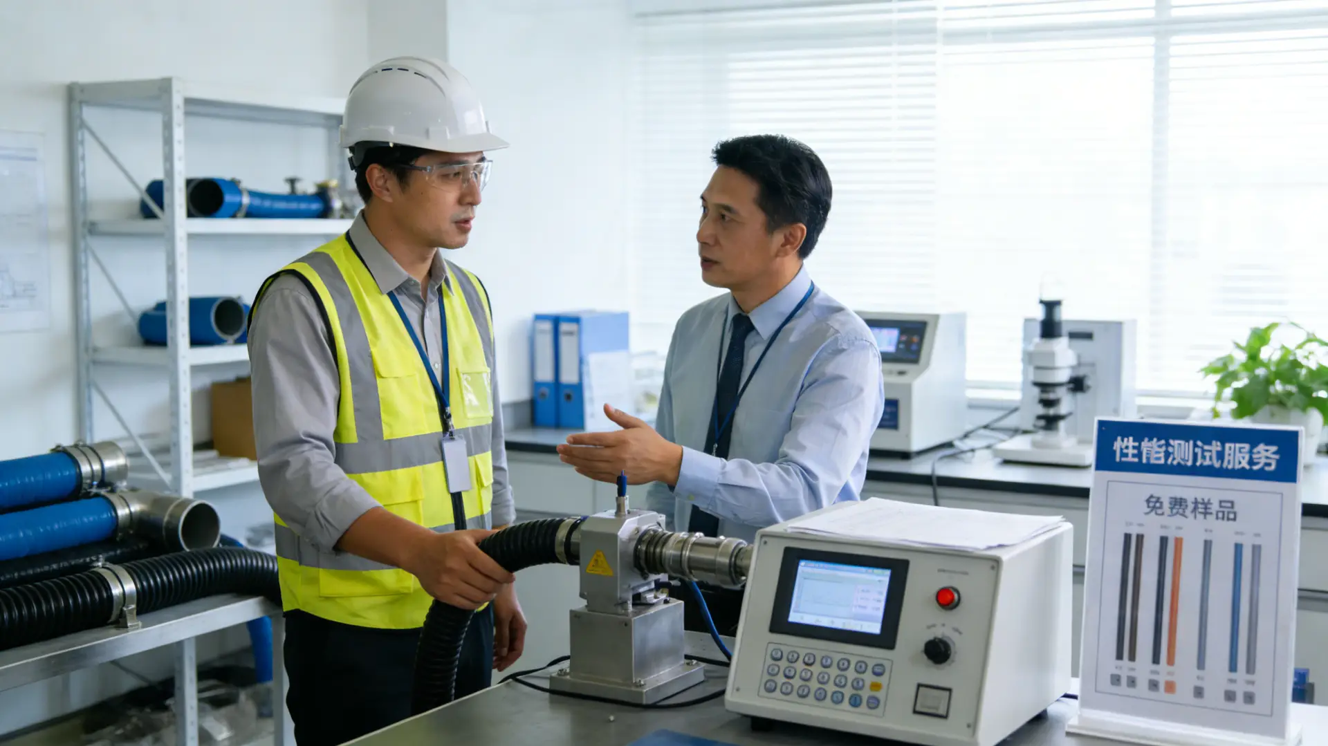 ZJHOSE hose performance testing in lab