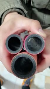 Heat-resistant steam hose for industrial high-temperature steam transfer