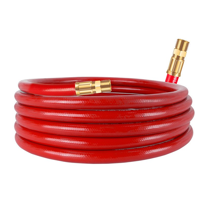 ZJHOSE red air impact wrench hose, high pressure pneumatic hose for automotive repair industrial pneumatic tools
